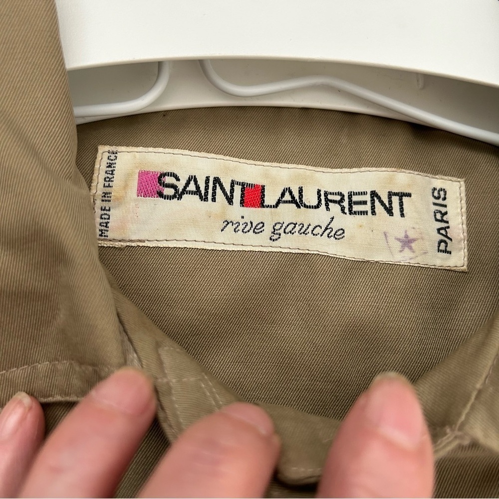 Yves Saint Laurent Rare Editorial Safari Jacket - Picture 4 of 9